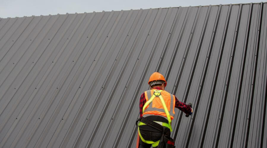 Professional metal roof installation services in Wilmer, TX